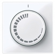 Накладка суперсветорегулятора поворотного System M Merten активный белый