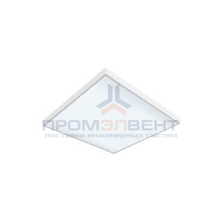 Светодиодный светильник "ВАРТОН" офисный встраиваемый/накладной 595*595*50мм 36 ВТ 6500К с функцией аварийного освещения