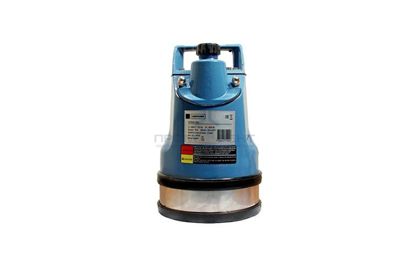 Насос дренажный UNIPUMP SPA 450 - 0,45 кВт (однофазный, Hmax 9 м, Qmax 75 л/мин, кабель 6 м)