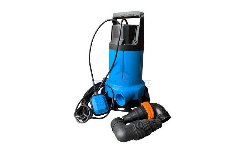 Насос дренажный ДЖИЛЕКС Дренажник 550/14 (2000 Вт, Qmax 550 л/мин, Hmax 14 м, 1x220В, кабель 10 м)