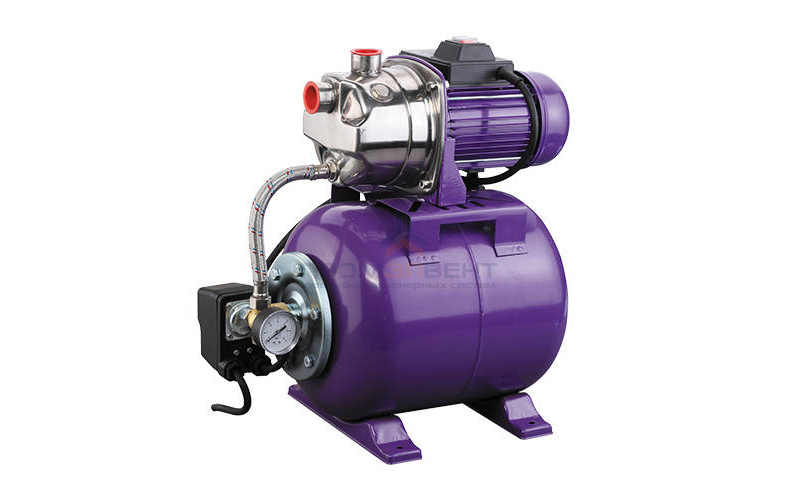 Насосная станция Termica APS 80 inox - 0,8 кВт (однофазный, PN3,8, Hmax 38 м, Qmax 3,2 м³/ч)