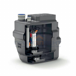 Установка канализационная Pedrollo SAR 100-Dm 20-N - 0,75 кВт (Qmax 250л/мин, Hmax 19м,кабель 10м)