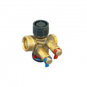 Вентиль балансировочно-регулирующий Oventrop Cocon QTZ - 1" (НР/НР, 300-2000 л/ч, с ниппелями)