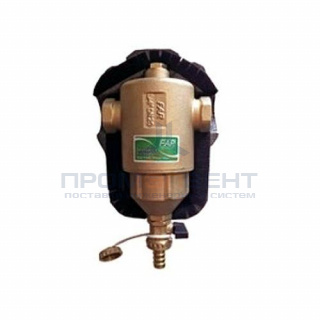 Грязеуловитель FAR 2201 - 1" (ВР/ВР, PN10, Tmax 110°C, со сливным краном, в теплоизоляции)