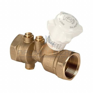 Клапан балансировочный Giacomini R206B - 1"1/2 (ВР/ВР, PN25, без штуцеров, со сливом)