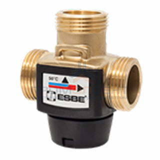 Клапан термостатический смесительный ESBE VTD322 - 1" (НР, PN10, KVS 3.6, точка переключения 50°C)