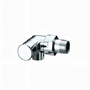 Правосторонний трехосевой терморегулирующий вентиль LadyFAR TOP line,сереб.