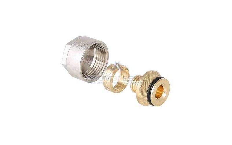 Соединение резьбозажимное VALTEC VT.4410.NE - 16x2.2 x 3/4