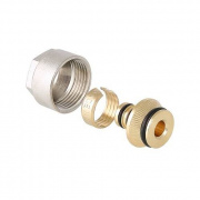 Соединение резьбозажимное VALTEC VT.4420.NE - 16x2.0 x 3/4"EK (для металлопластиковых труб)