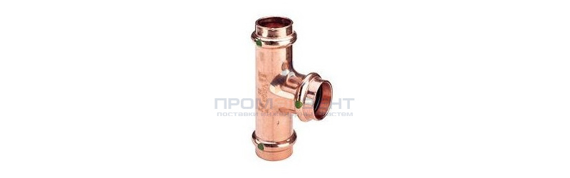 Тройник переходной Viega A1 Profipress 2418 - 35 x 28 x 35