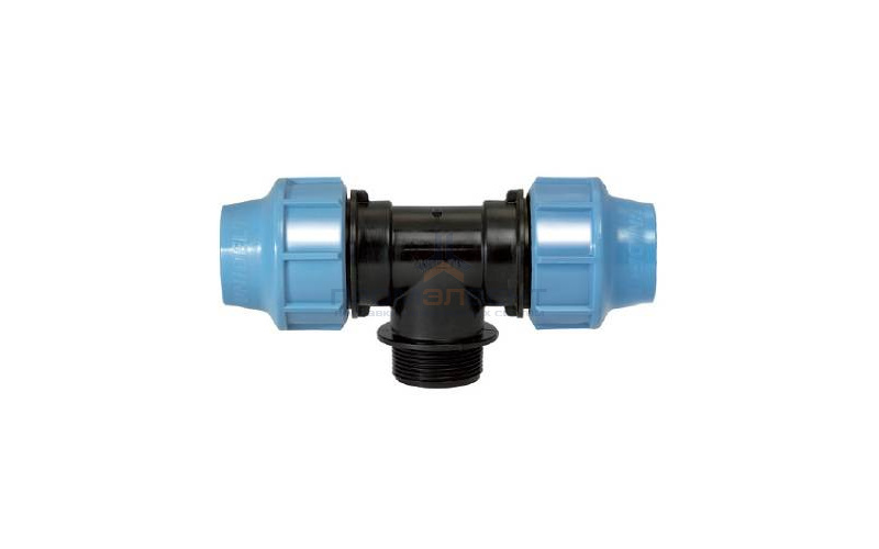 Тройник с переходом на наружную резьбу UNIDELTA 1010 - 25 x 3/4