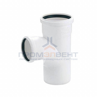 Тройник с уменьшенным отводом на 87° REHAU RAUPIANO PLUS - 200 x 160 (для внутренней канализации)