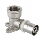 Водорозетка VALTEC VTm.254 - 20 x 1/2" (прессовая, для металлопластиковых труб)