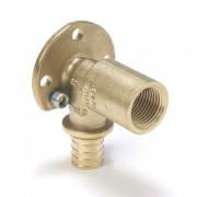 Водорозетка удлиненная для фальшстены REHAU RX - 20 x 1/2" (бронза, для труб серии RAUTITAN)