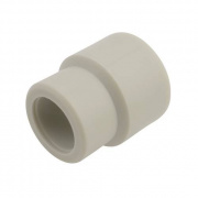 Муфта FV-Plast - 75 x 63 (под пайку внутренняя/наружная для полипропиленовых труб, цвет серый)