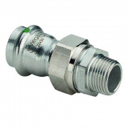 Муфта разъемная Viega Sanpress Inox 2365 - 18 x 1/2" (нержавеющая сталь)