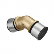 Отвод 45° Oventrop Cofit P - 63x6.0 (прессовой, латунь)