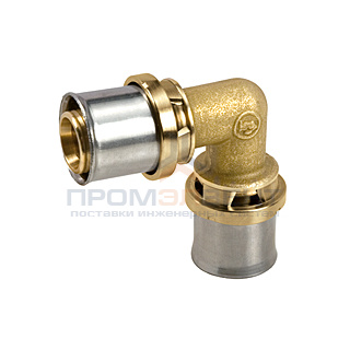 Отвод 90° Giacomini RM122 - 20x2.0 (прессовой, для металлопластиковых труб)