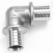 Отвод 90° REHAU - 14 (латунь, для труб из сшитого полиэтилена RAUTHERM S)