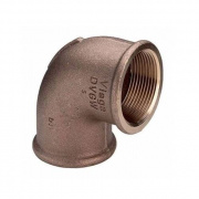 Отвод 90° Viega 3090 - 3/4" (ВР/ВР, резьбовой, бронза без покрытия)
