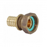 Переход на накидную гайку REHAU RX - 40 x 1"1/2 (бронза, для труб из сшитого полиэтилена RAUTITAN)