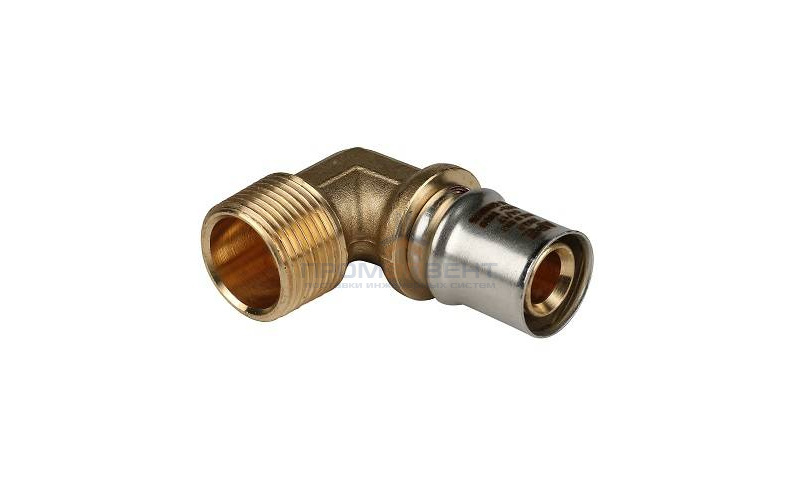 Переход на наружную резьбу угловой STOUT - 16 x 1/2