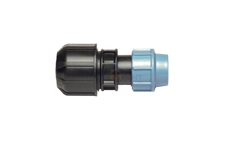 Переход на универсальное присоединение UNIDELTA 1033 - 25 x 27/35 (винтовой, для труб ПНД)