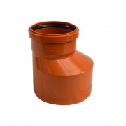Переход эксцентрический для наружной канализации СИНИКОН НПВХ - 160 x 110