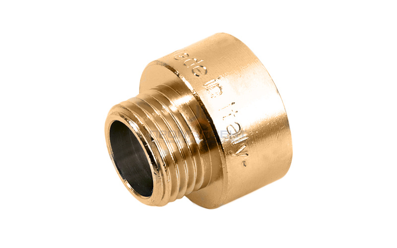 Переходник латунный с внутренней резьбой на наружную STOUT - 3/8