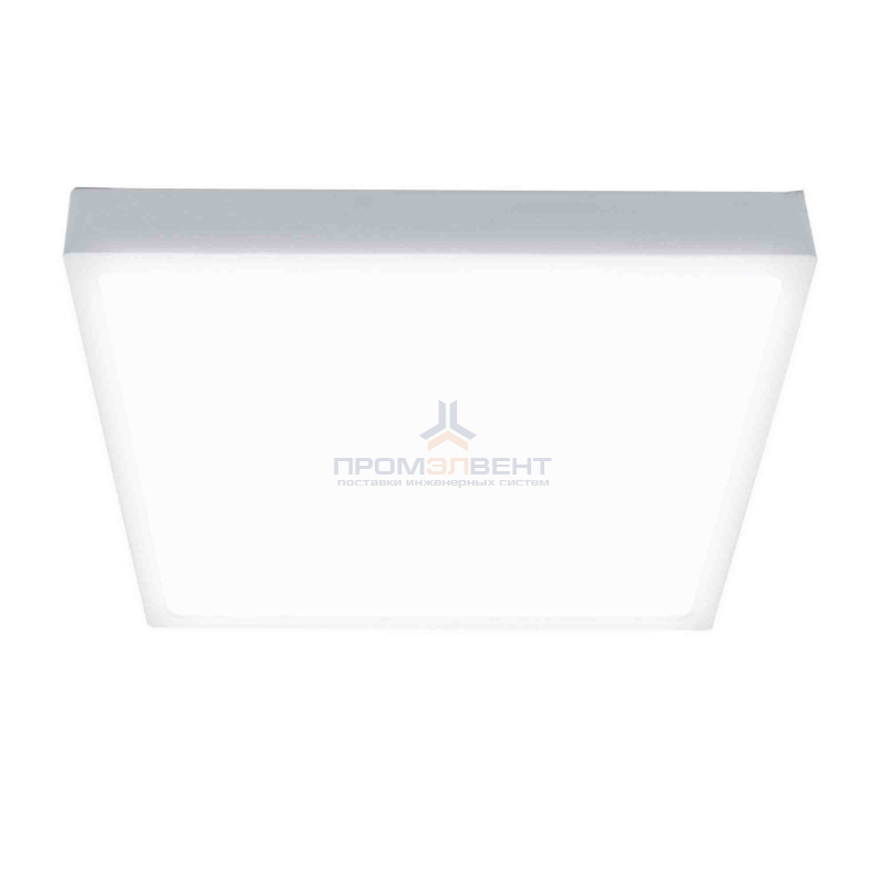 06-69 Светодиодная панель накладная квадр. 220В, 24Вт, CRI:80Ra, 1920Лм, 220*220 мм,  алюминиевый корпус, встроенный изолированный драйвер, 6500K