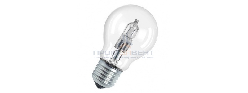 Лампа галогенная Osram Classic A 64548 PRO ES 116W (150W) 230V E27 2000h d55x96mm