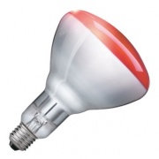 Лампа инфракрасная Philips BR125 IR 150W E27 красная