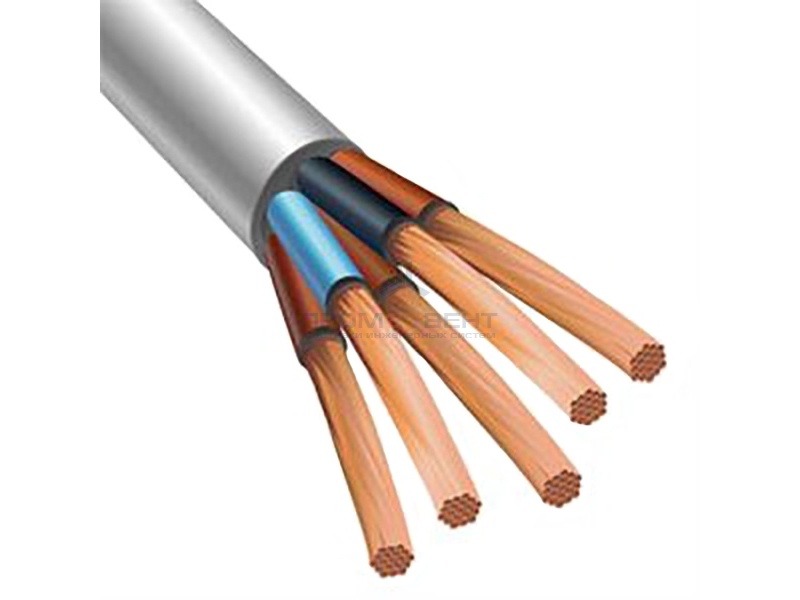 Провод соединительный ПВС 5х10,0 ГОСТ 7399 (Электрокабель НН)