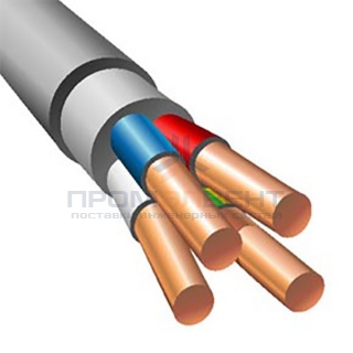 Кабель силовой NYM 4х2,5 0,66кВ ГОСТ 31996 (Электрокабель НН)