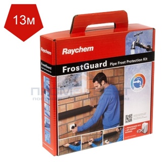 Кабель для обогрева труб Raychem FrostGuard 13m