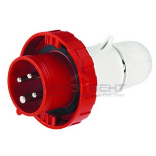 Вилка кабельная DKC Quadro IP67 125A 3P+E 400V