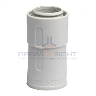 Переходник армированная труба - жесткая труба DKC, IP67, д.16мм
