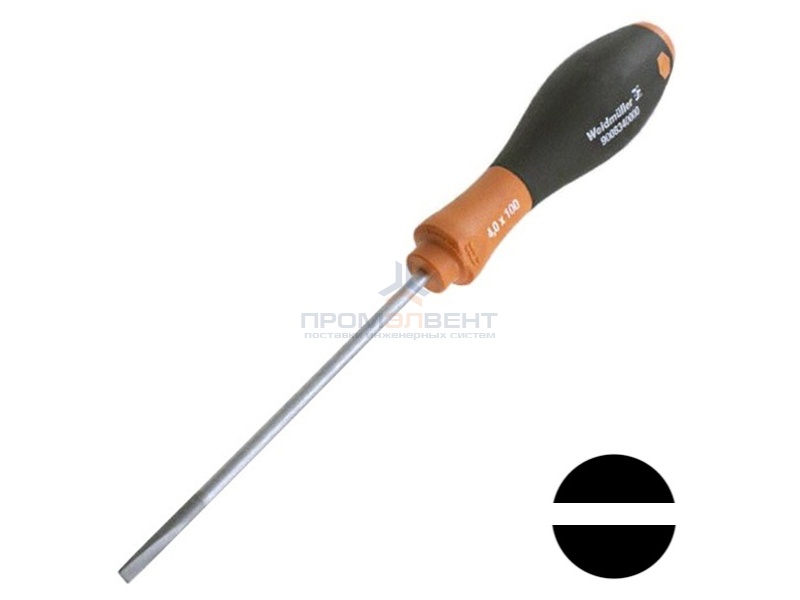 Отвертка SDS 0.8X4.0X100 Weidmueller