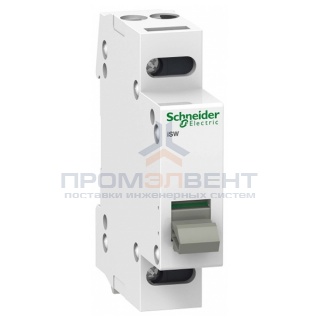 Выключател нагрузки iSW Acti 9 Schneider Electric 1П 32A (модульный рубильник)