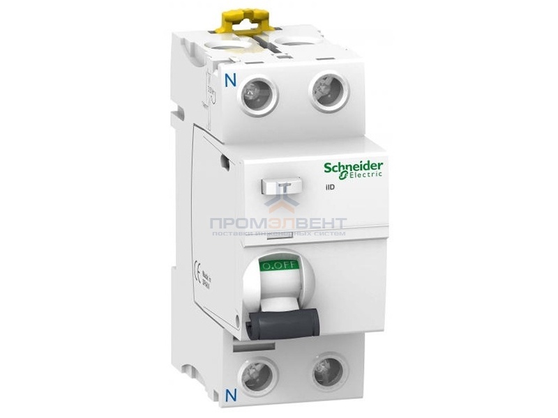 УЗО Acti 9 iID 2П 25A 10mA AC Schneider Electric