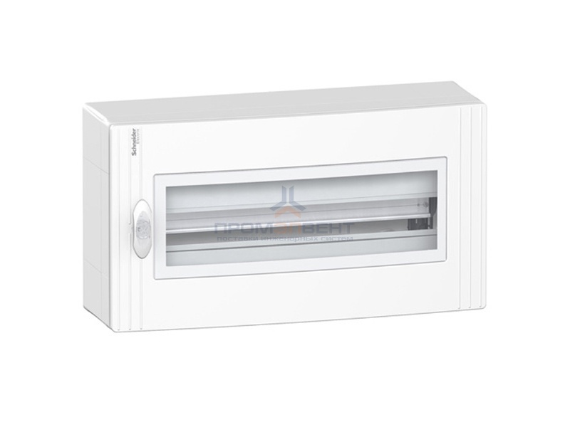 Щит навесной Schneider Electric Pragma (1х24) 24 модуля с прозрачной дверью с клемниками N+PE