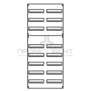 Панель д/установки модульных устройств